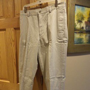 L. L. BEAN CHINO Pants - LINED - Khaki - Size: 33 x 32 - NEW $82